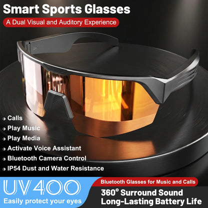 Smart Bluetooth Audio Glasses with Built In Speakers Hands Free Calls